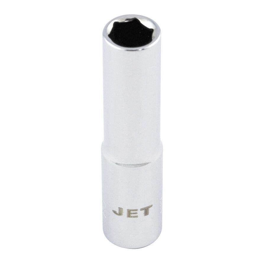 Deep Chrome Sockets Jet 670407 1/4 Inch Dr X 7/32 Inch Deep Chrome Socket 12 Point