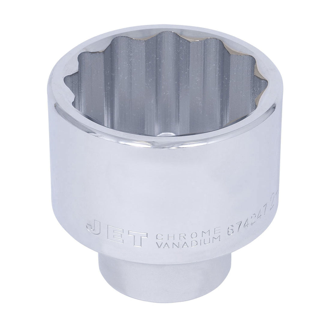 Regular Chrome Sockets Jet 674247 1 Inch Drive x 2-15/16 Inch Regular Chrome (12 Point Socket)