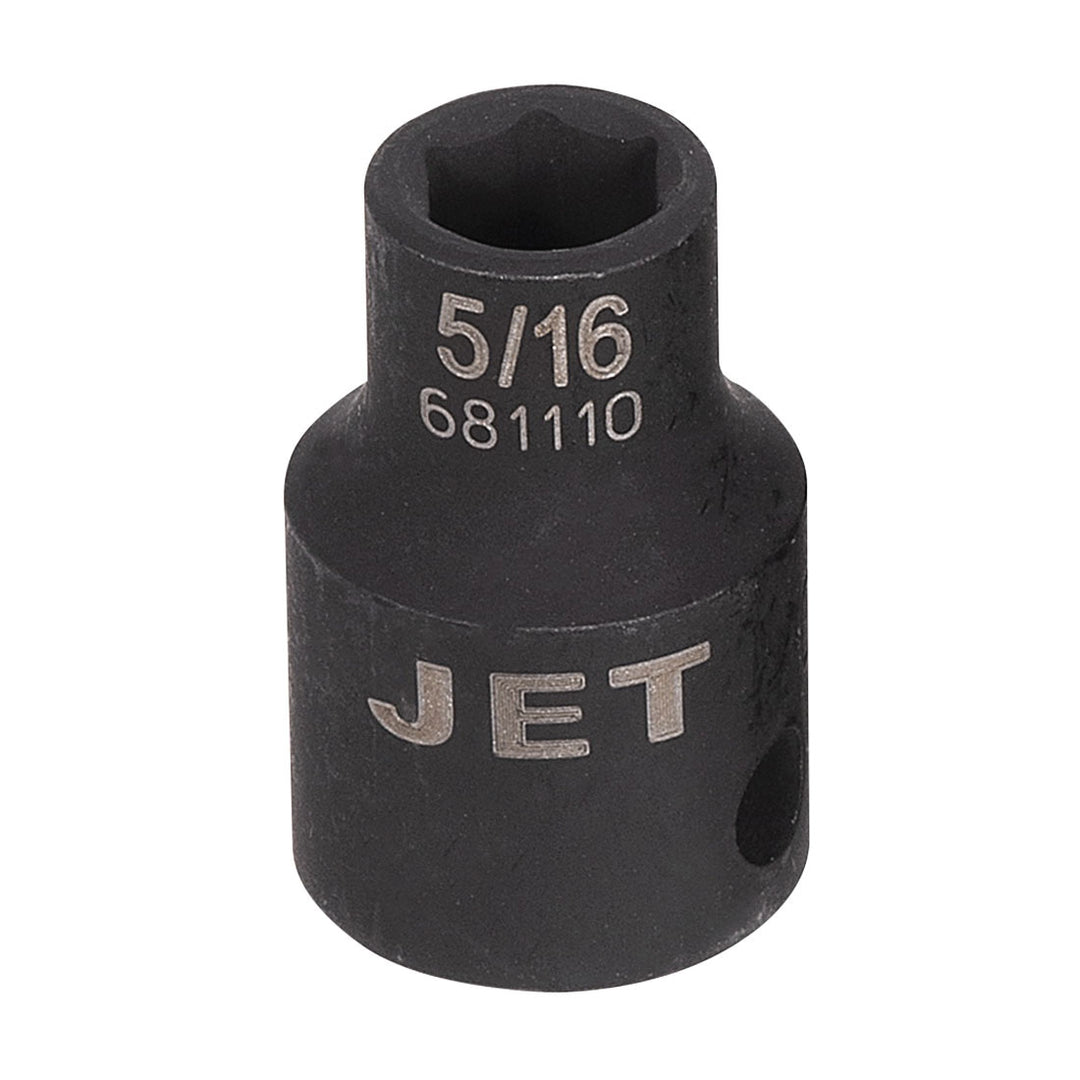 S A E Sockets Jet 681110 3/8 Inch X 5/16 Inch Regular Impact Socket 6 Point