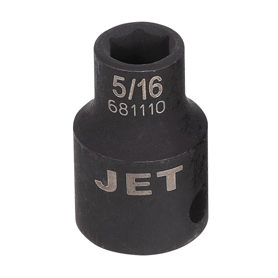 S A E Sockets Jet 681110 3/8 Inch X 5/16 Inch Regular Impact Socket 6 Point