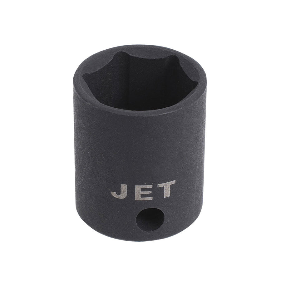 S A E Sockets Jet 681116 3/8 Inch X 1/2 Inch Regular Impact Socket 6 Point