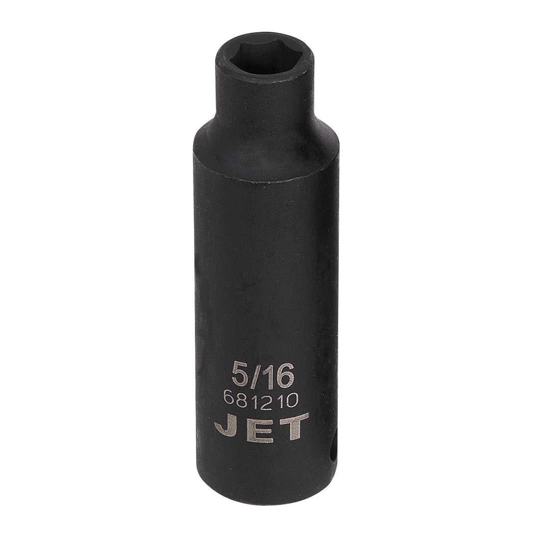 S A E Sockets Jet 681210 3/8 Inch X 5/16 Inch Deep Impact Socket 6 Point