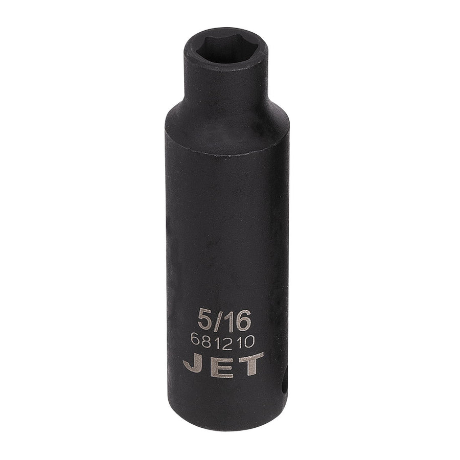 S A E Sockets Jet 681210 3/8 Inch X 5/16 Inch Deep Impact Socket 6 Point