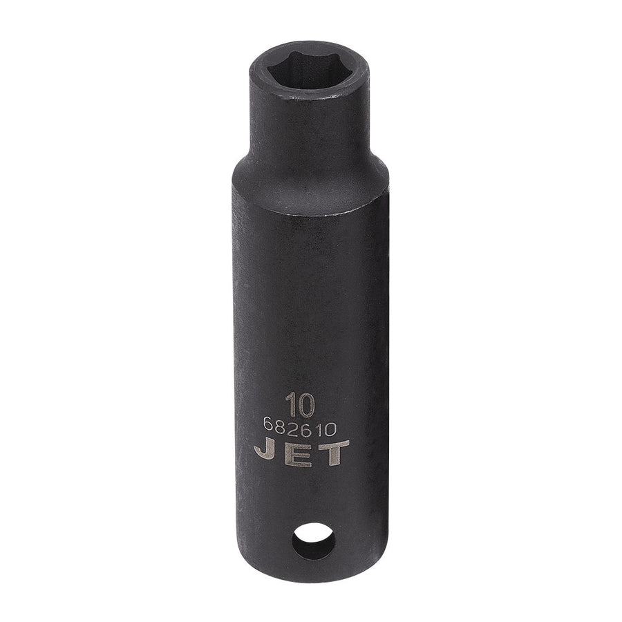Metric Sockets Jet 682610 1/2 Inch Dr X 10Mm Deep Impact Socket 6 Point