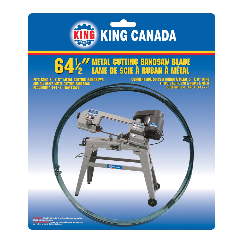 Bandsaw Blades King Canada KBB-115-10 Bandsaw Blades Metal 6 1/2 X .025 X 1/2 X 10T