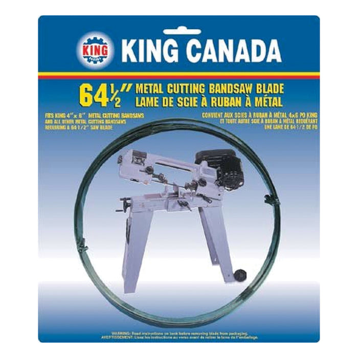 King Canada KBB-115-24 BANDSAW BLADES METAL 64 1/2? X .025? X 1/2? X 24T KING KBB-115-24