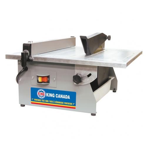 Tile Saws & Accessories King Canada KC-3003N Saw Wet 7 Inch Portable Tile