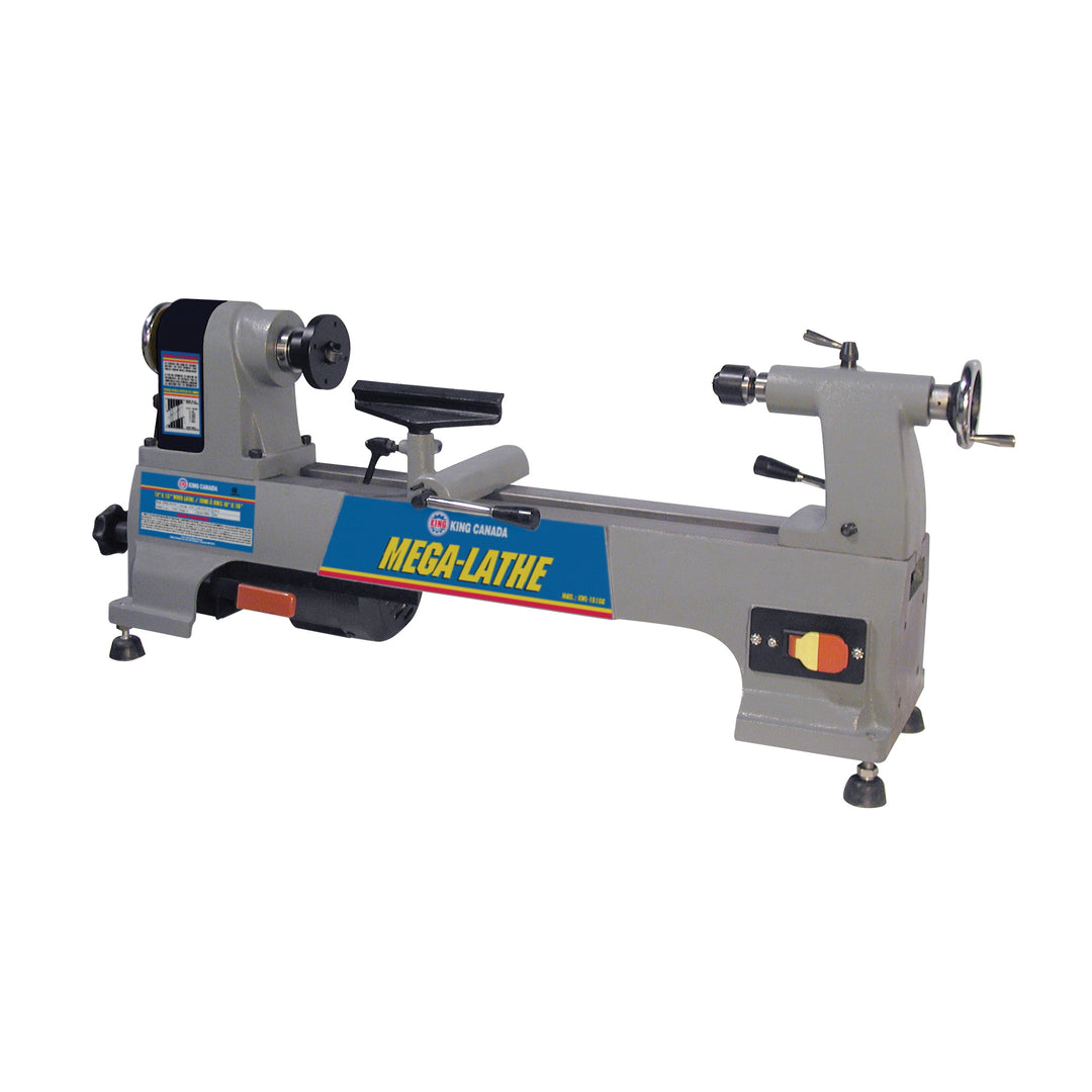 Wood Lathes & Accessories King Canada KWL-1016C Lather Wood 10 Inch X 16 Inch Mega-Lathe