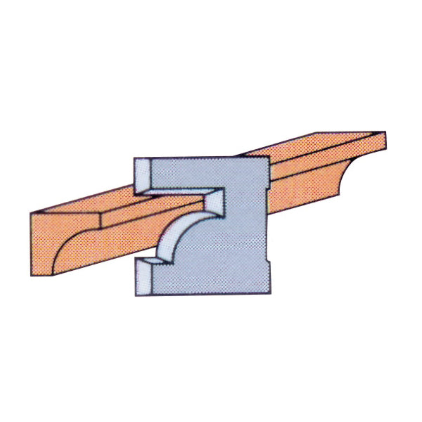 Planers / Moulders & Accessories King Canada K-4521 Knives Moulding Cove