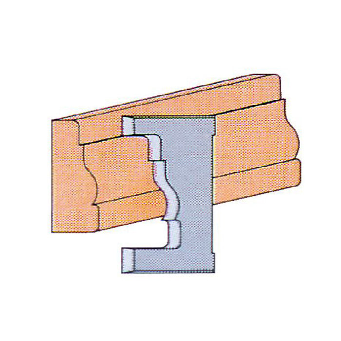 Planers / Moulders & Accessories King Canada K-4527 Knives Moulding Fancy Casing