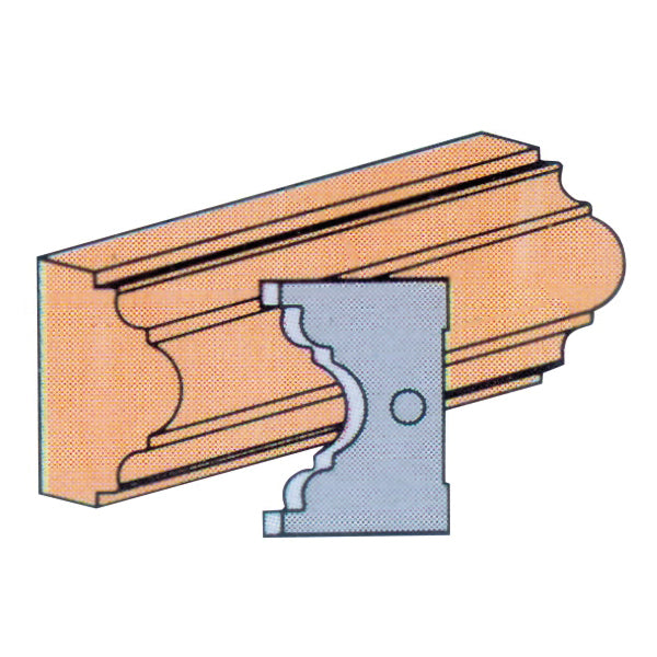 Planers / Moulders & Accessories King Canada K-4545 Knives Moulding Fancy Casing