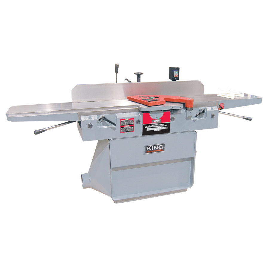 Jointers & Accessories King Canada KC-120FX Jointer 12 Inch 18 Amp 220V