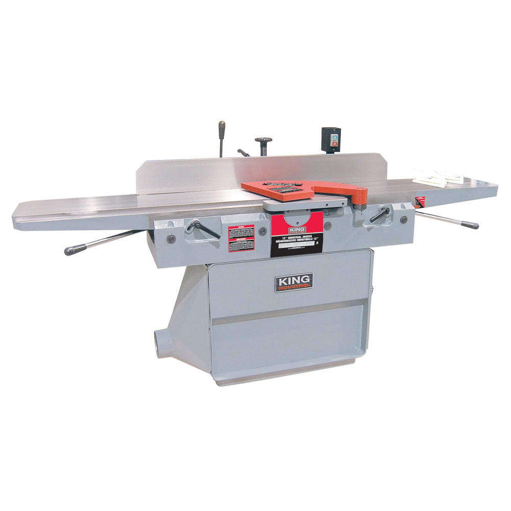 Jointers & Accessories King Canada KC-120FX Jointer 12 Inch 18 Amp 220V