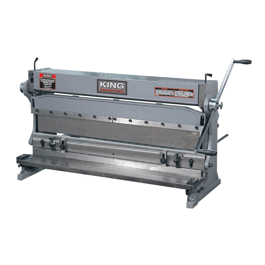 Metal Forming Machines & Accessories King Canada KC-1220 Metal Shear Brake & Roll 12 Inch X 20 Gauge