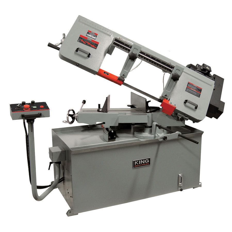 Bandsaws Metal & Accessories King Canada KC-228S-V-2 Bandsaw Metal 10 Inch X 18 Inch Swivel Vs 220V