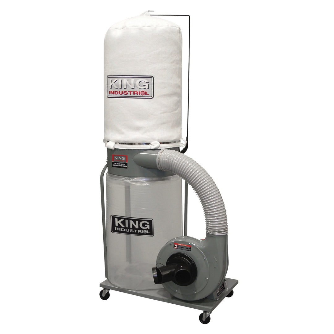 Collectors & Accessories King Canada KC-3105C Dust Collector 110/220V 1200Cfm
