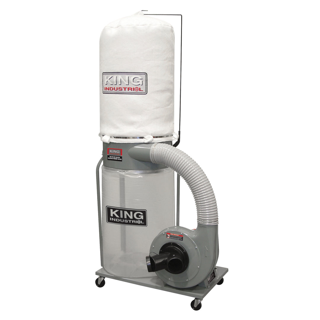 Collectors & Accessories King Canada KC-3109C Dust Collector 2 Hp 220V 1200Cfm