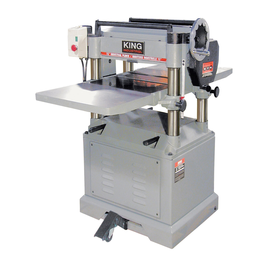 Planers / Moulders & Accessories King Canada KC-385FX Planer 15 Inch 15 Amp. 220V
