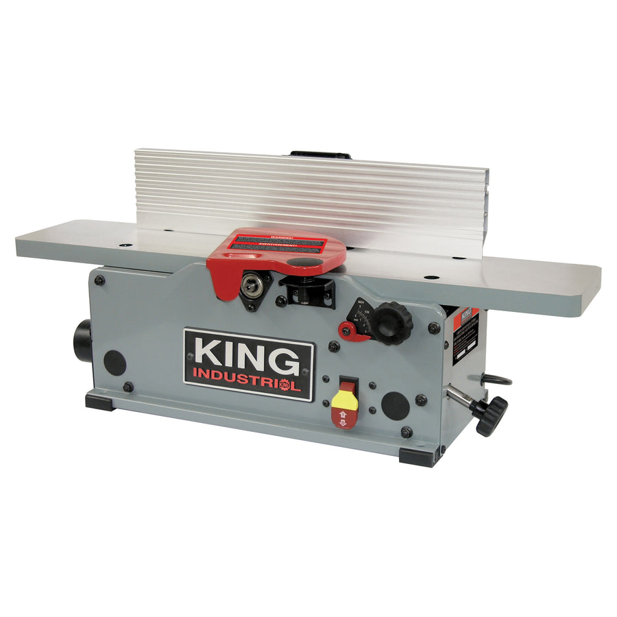 King Canada KC-6HJC Jointer, 6 Helical Cutterhead, Benchtop 10 Amp., 120V King Canada KC-6HJC