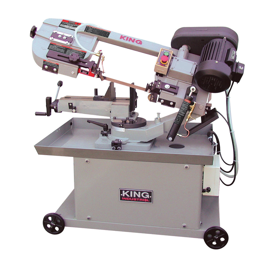 Bandsaws Metal & Accessories King Canada KC-712DS Bandsaw Metal 7 Inch X 12 Inch Dual Swivel