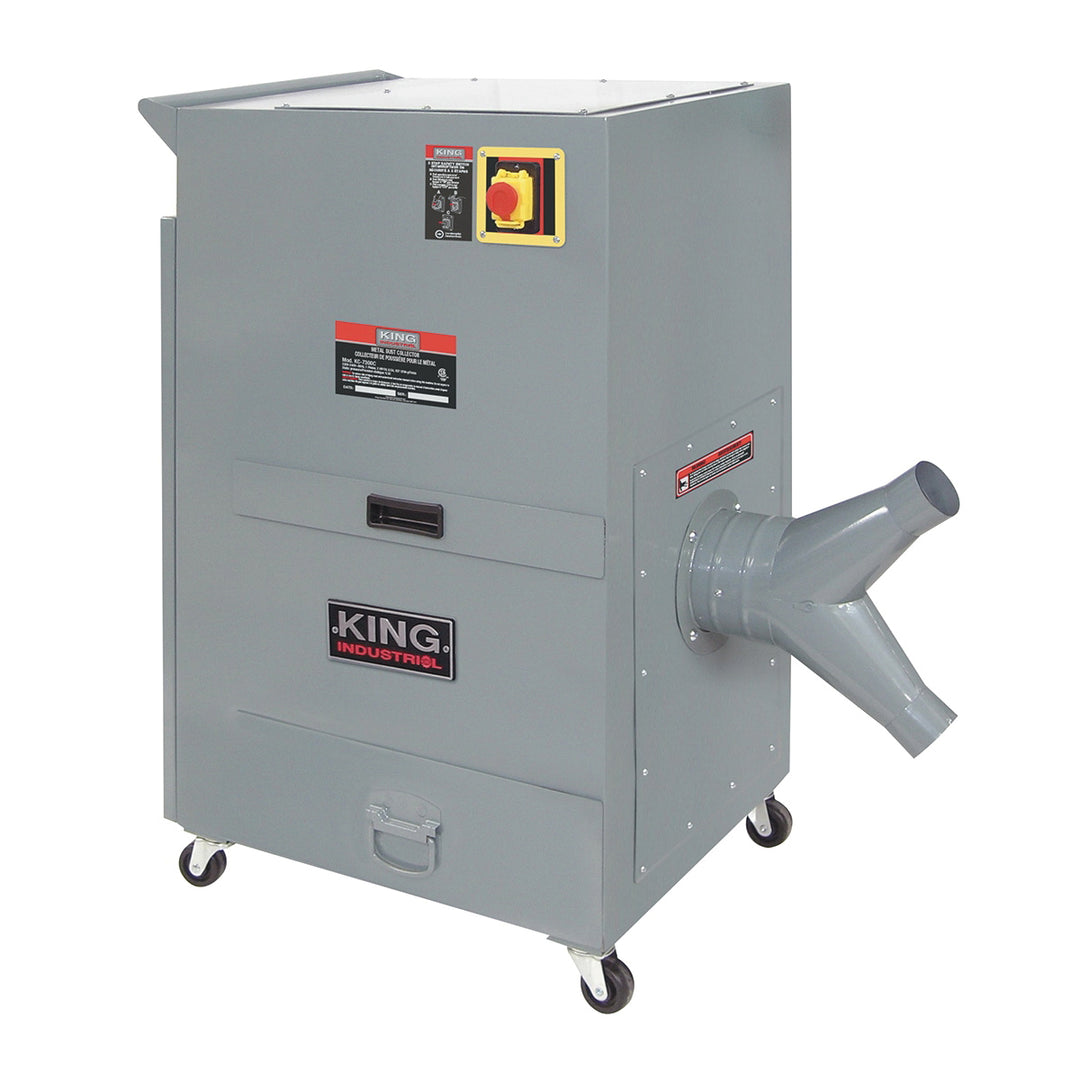 King Canada KC-7300C Dust Collector, Metal, 2 HP, 937 CFM King Canada KC-7300C