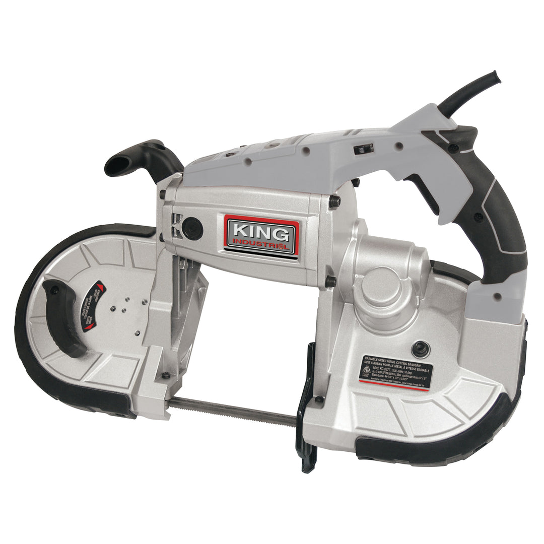 King Canada KC-8377 Metal Cutting Bandsaw, Portable, Variable Speed King Canada KC-8377