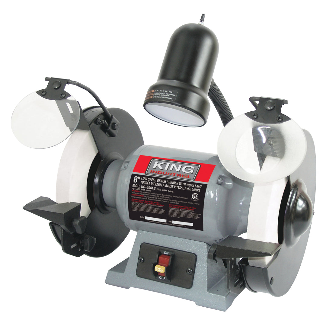 King Canada KC-895LS Grinder, 8 Low Speed, Bench King Canada KC-895LS