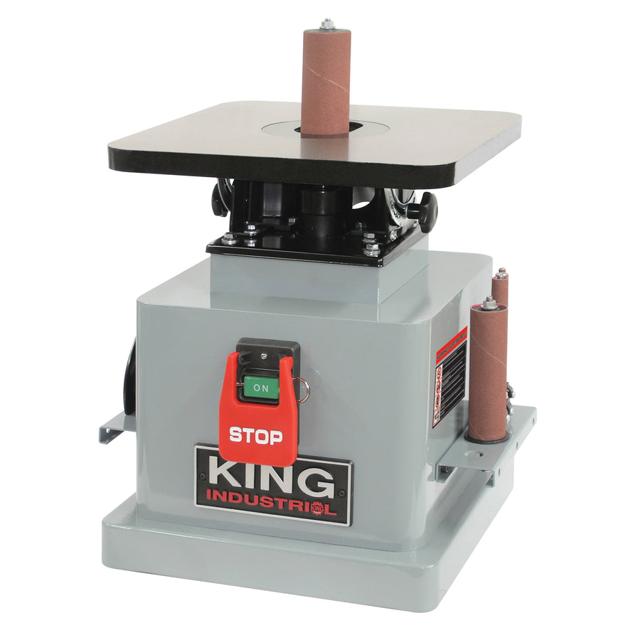 Sanders & Accessories King Canada KC-OVS-TL Oscillating Spindle Sander Bench