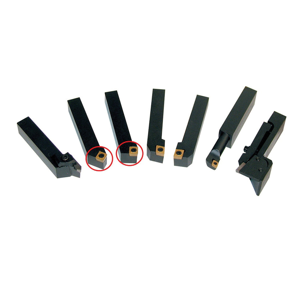 Metal Lathes King Canada KM-063 Cutter Tips Carbide 2 Piece Kit (Fits Km-057)