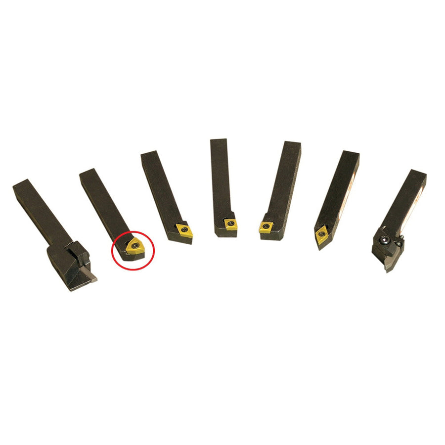 Metal Lathes King Canada KM-070 Cutter Tips Carbide 2 Piece Kit (Fits Km-047)