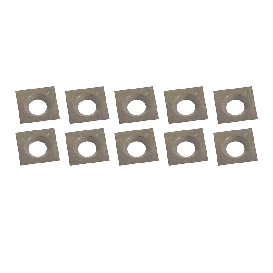 Planers & Accessories King Canada KW-104 Cutter Insert Carbide Set 10 Fits Kc-525Fx Kc-530Fxr 15X 15X2.5mm
