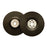 Fibre Disc Backup Pad Klingspor 303782 Fibre Disc Backup Pads for Angle Grinder 4-1/2 Inch & Retaining Nut 5/8-11 (Medium / Hard)