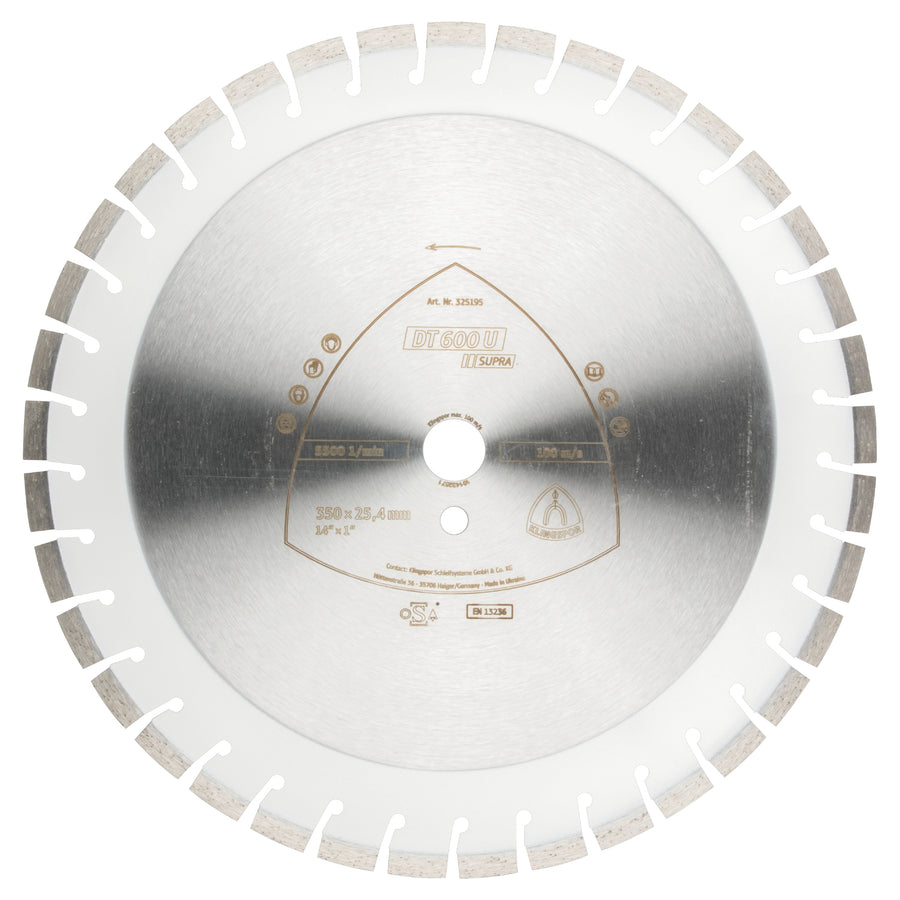 Klingspor 325184 Diamond Wheels DT/SUPRA/DT600U/S/12X7/64X1/32K/10 Klingspor 325184