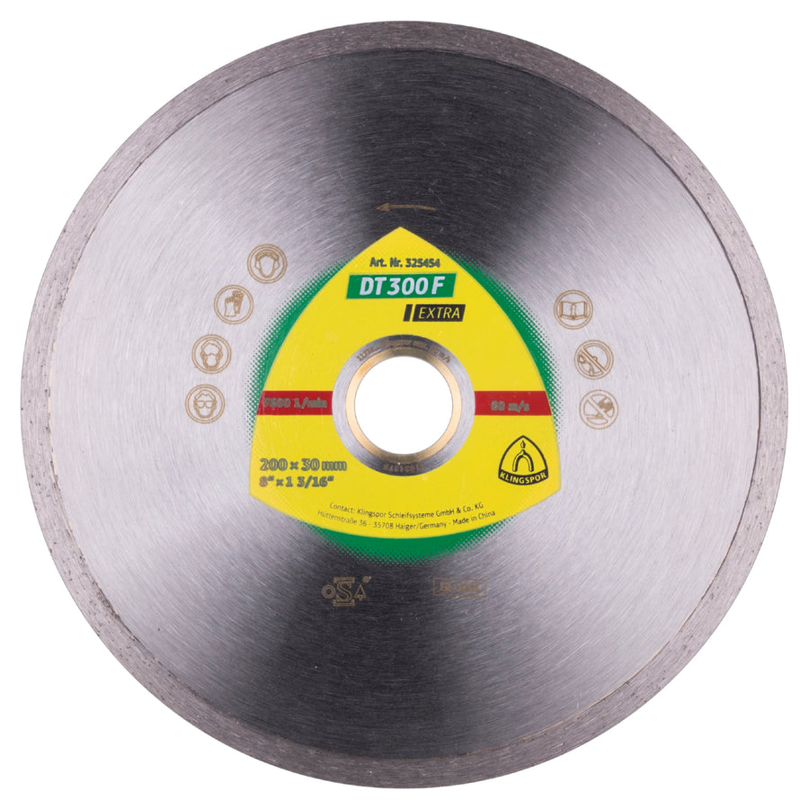 Klingspor 325454 Large diamond cutting blade DT300 Extra 7-7/8 Inch x 1-3/16 Inch