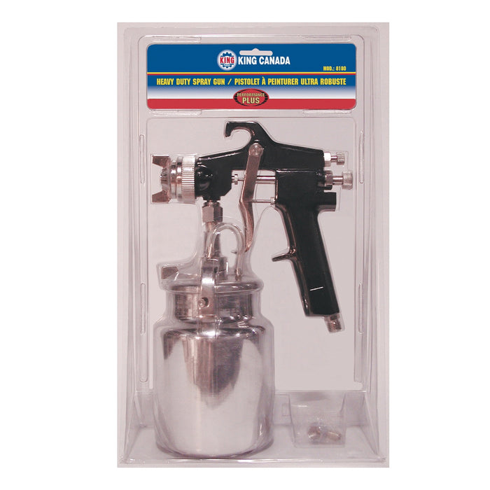 Spray Guns & Accessories King Canada 8180 Pneumatic Spray Guns Gun Kit