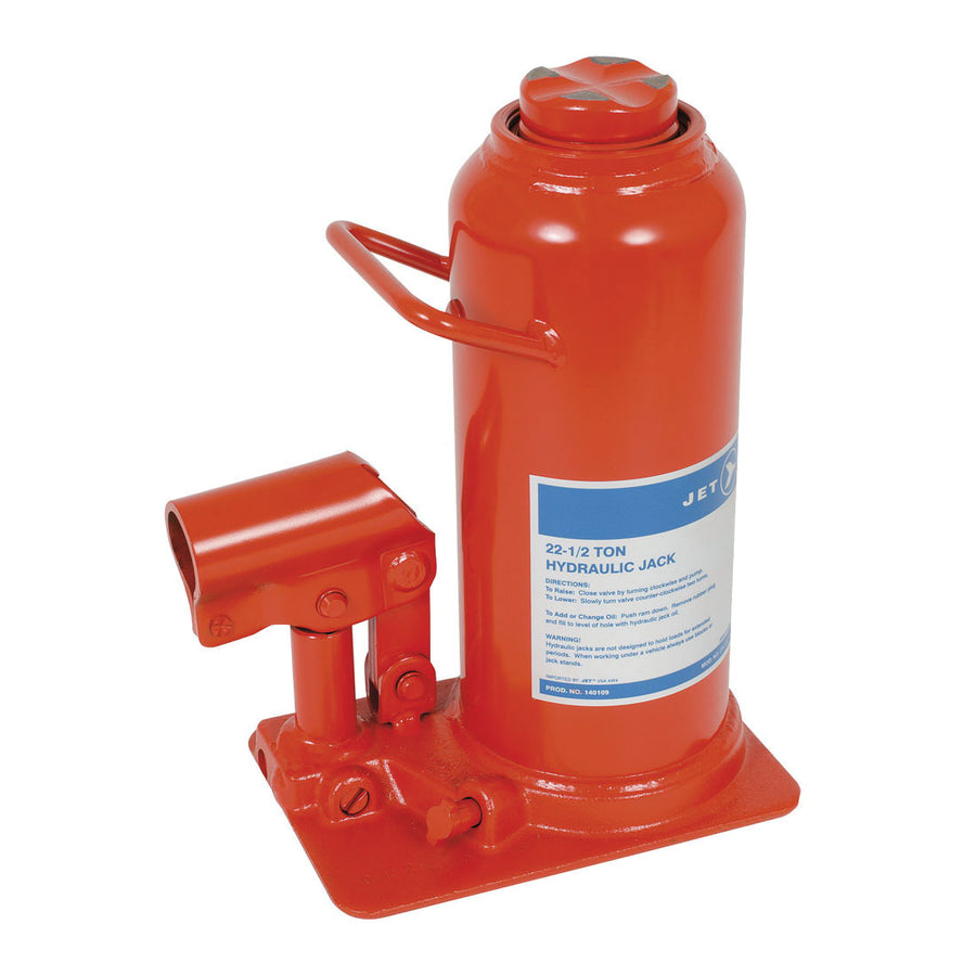 Bottle Jacks Jet JHJ-22 22-1/2 Ton Hydraulic Bottle Jack Super Heavy Duty