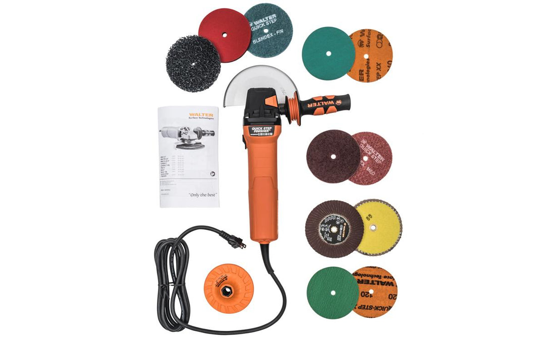 Polishers Walter 30A277 Quick-Step Sander / Polisher Kit 120V
