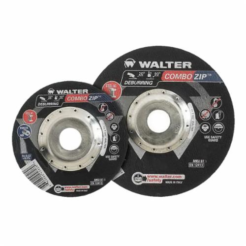 Type 01 Straight Wheels Walter 11T842 4-1/2X5/64 Combo Zip