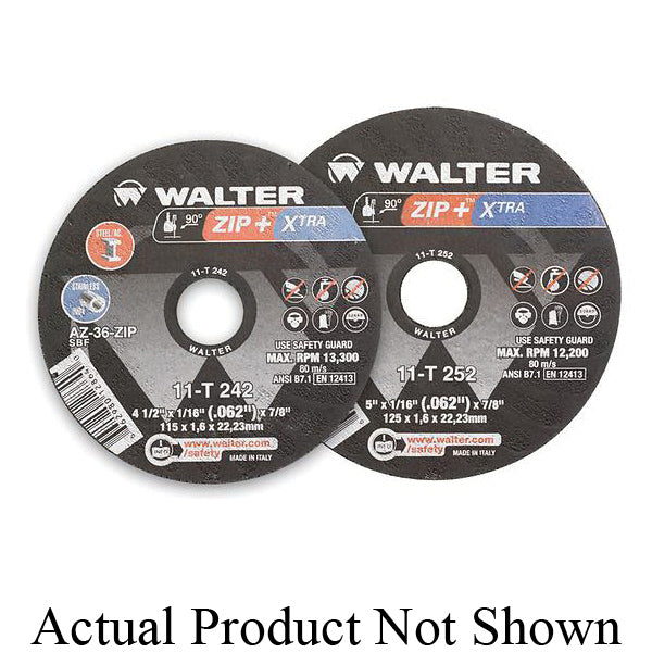 Type 27 Depressed Centre Walter 11T503 5 x 1/16 Zip+ Type 27