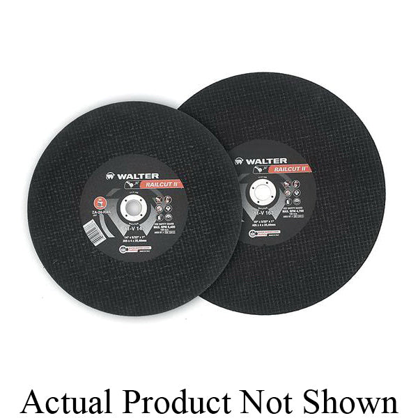 Type 01 Straight Wheels Walter 11V143 14X1 Inch Railcut Cut-Off Wheel