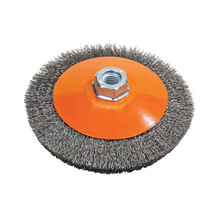 Brushes Walter 13H654 6 x 5/8 Crimped Wire Saucer-Cup Brush