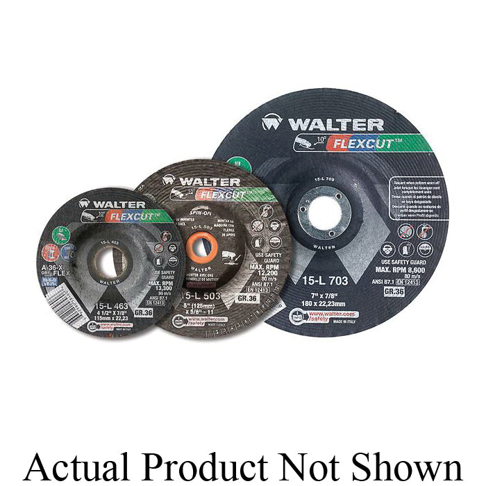 Grinding Wheels Walter 15L602 6 x 5/8-11 Gr 24 Flexcut