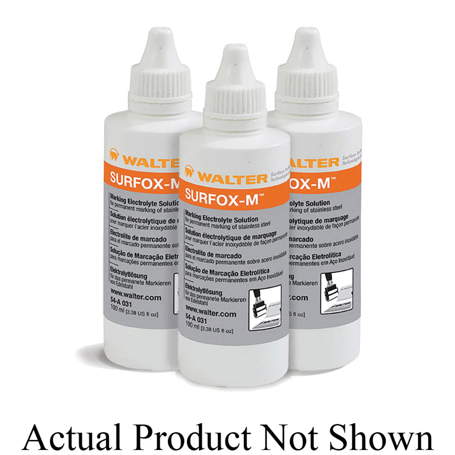 Walter 54A031 Surfox Marking Solution 100Ml
