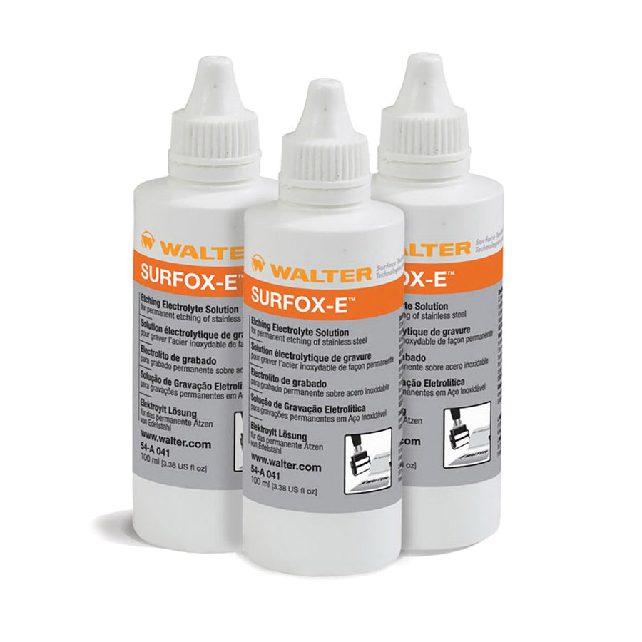 Walter 54A041 Surfox Etching Solution 100Ml
