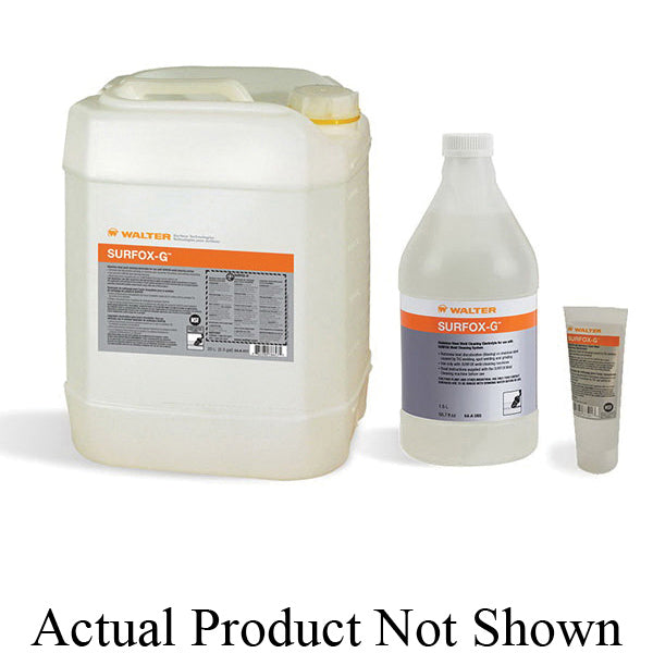 * Walter Surface Technologies Inc. 54A067 Welding G Tig Weld Cleaning Solution (20 L)
