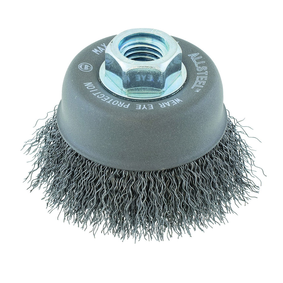 Walter 13W301 Allsteel 3 Inch 5/8-11 Crimped Cup Brush