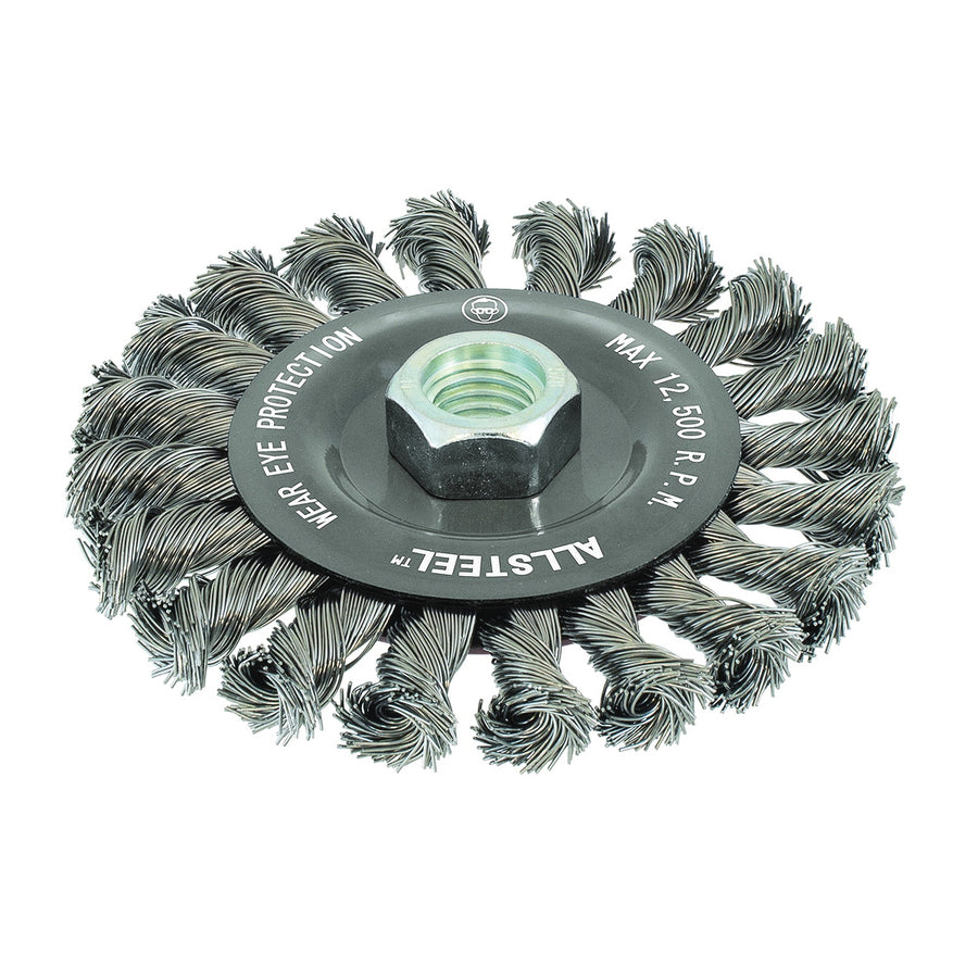 Walter 13W551 Allsteel 5X3/8X5/8-11 Knot Whl Brush