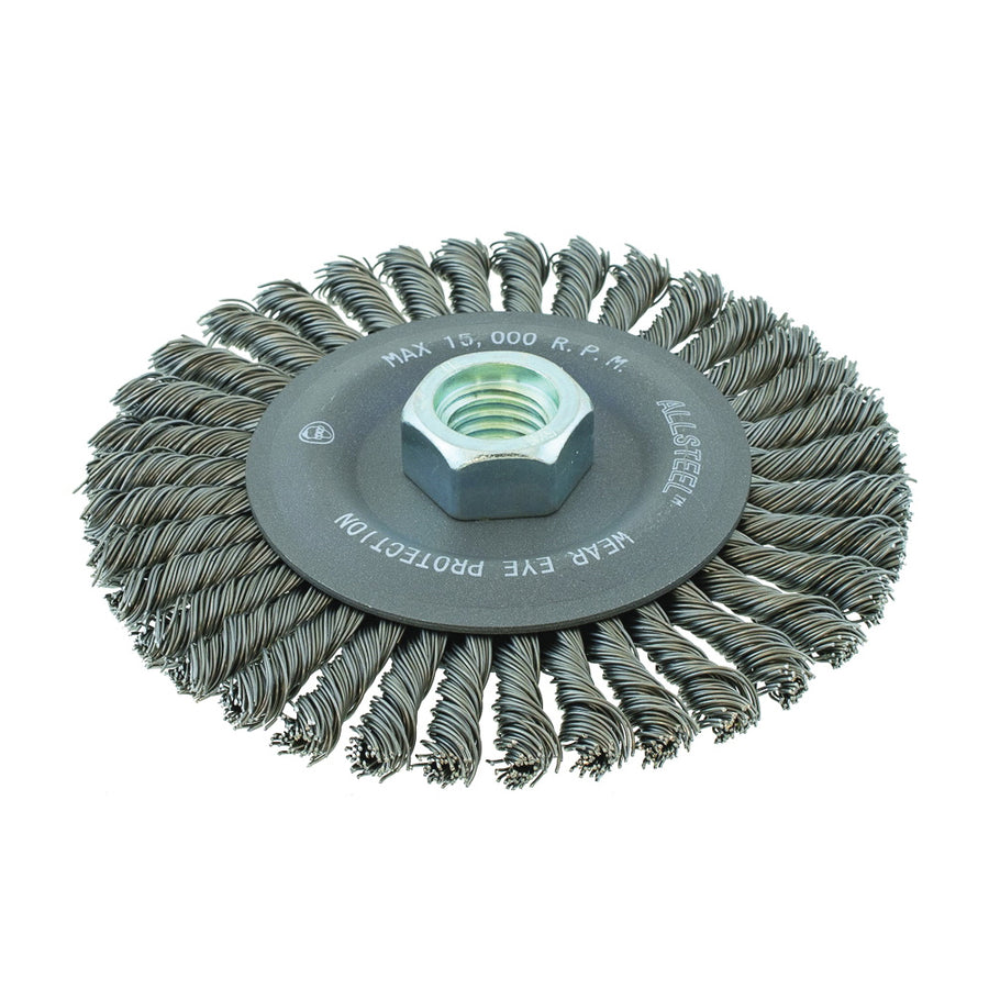 Walter 13W561 Allsteel 5X1/4X5/8-11 Stringer Whl Brush