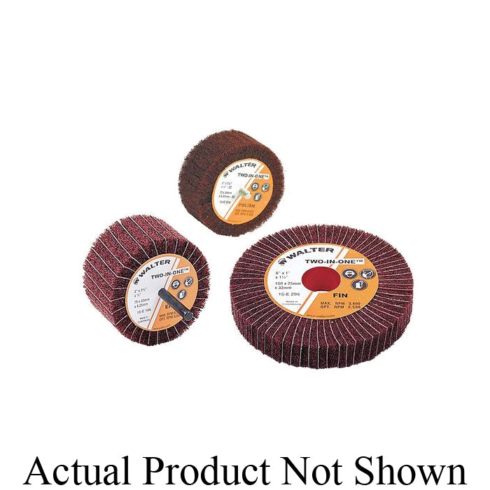 Non-woven Wheels Walter 15E168 3X1-3/4 Polish 2In1 Wheel