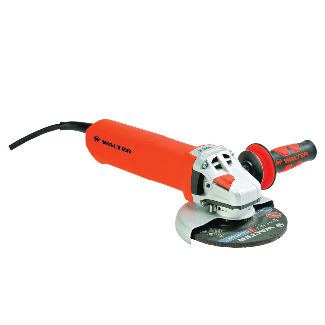 Grinders Walter 30A260 Angle Grinder 6260 Big 6 9000 Rpm 120V 12.2 Amp 5/8-11 Thread 6
